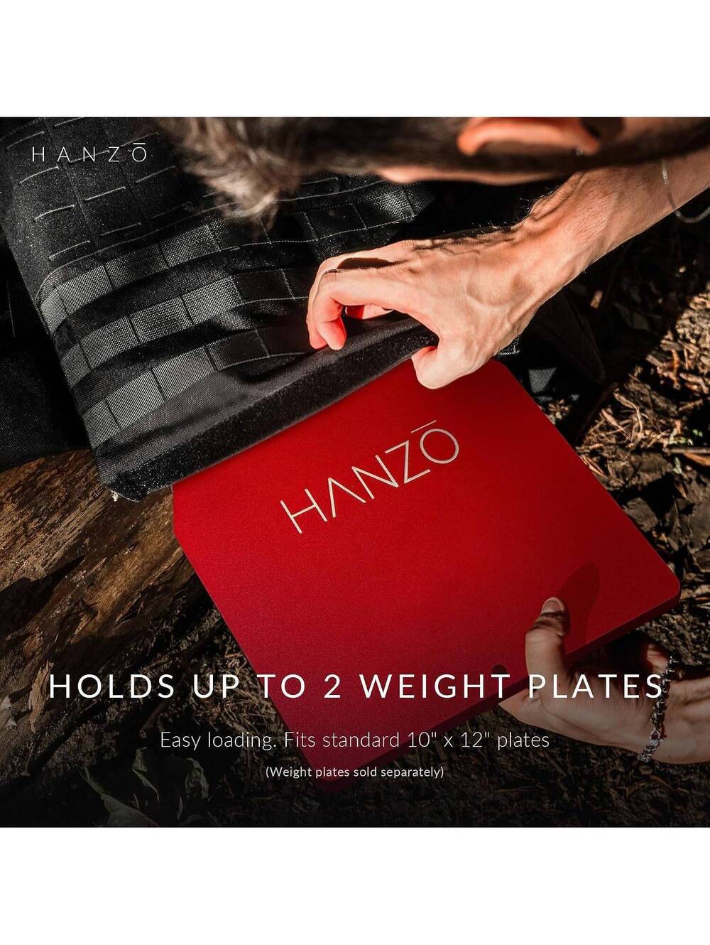 Hanzo Slim Rucking Backpack with Lower Back Support, Rucking, Strength trraining - Picture 6 of 6